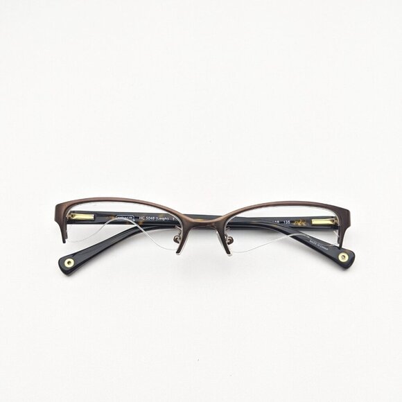 🕶️Coach HC5046 Leigh 9155 Eyeglasses 52/18 135 /ALH157🕶️​ - Picture 1 of 9